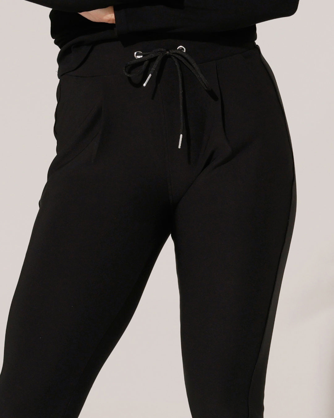 Comfort broek Nova in zwart, extra aanzicht 2