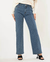 Hello Miss | Wide leg jeans Janey-10 Blauw