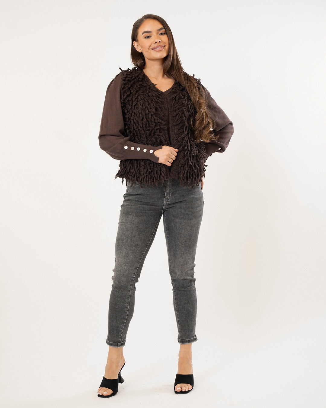 Redseventy | Mom jeans Kim-11 Grijs