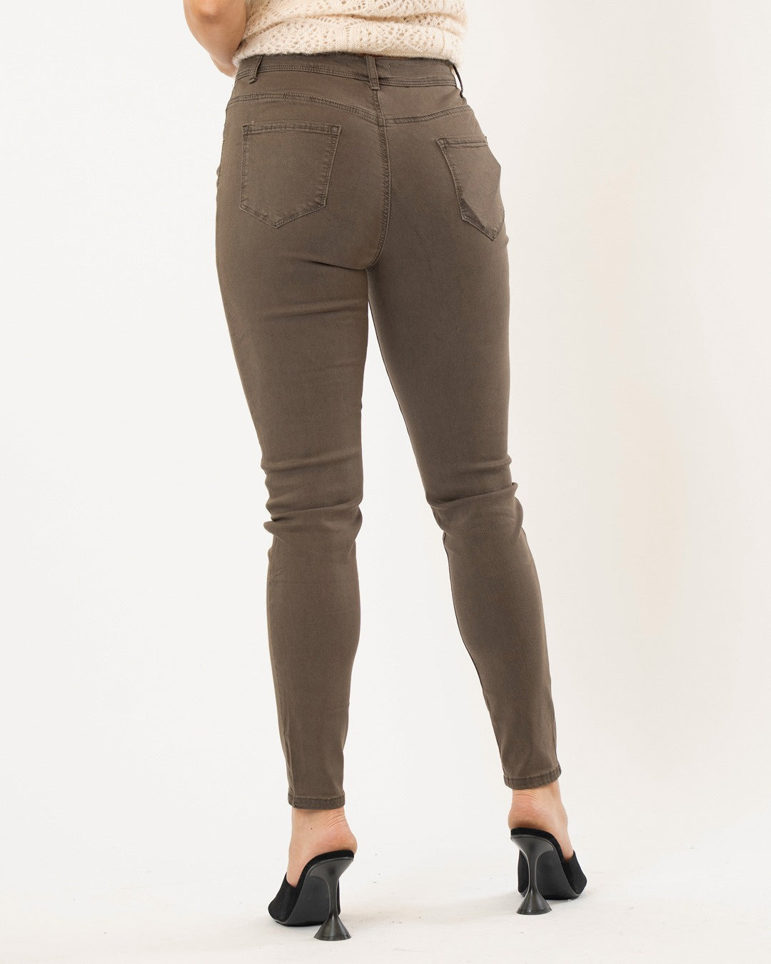 Goodies | Skinny jeans Lou-28 Bruin