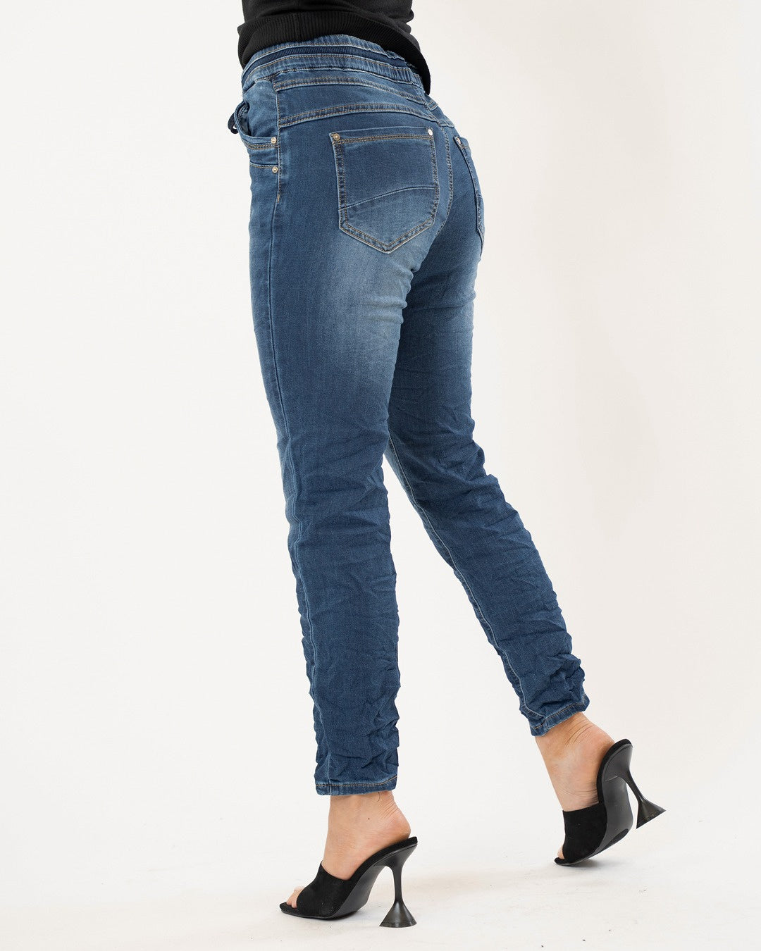 Karostar | Skinny jeans (baggy) Olivia Donkerblauw