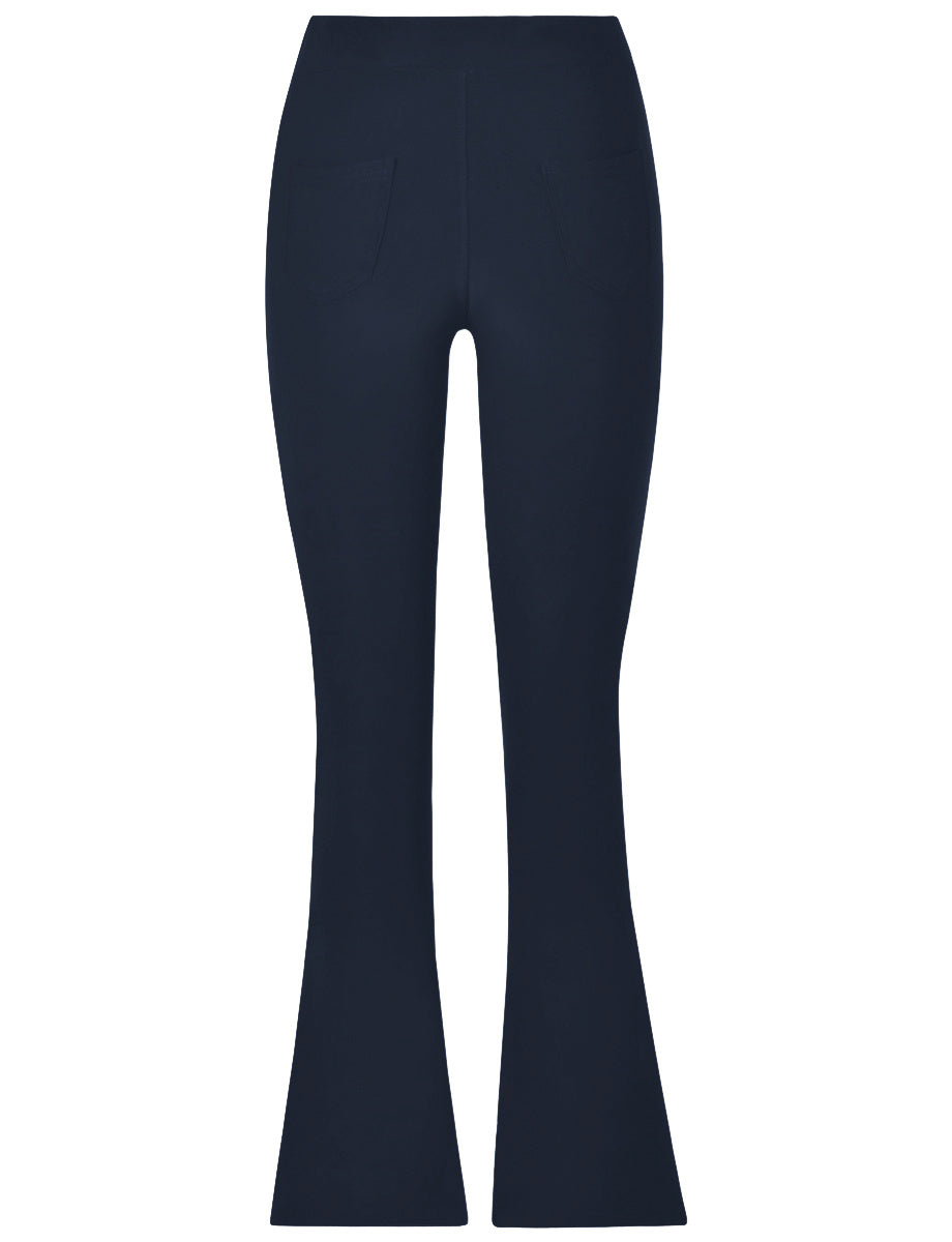 Yu & Me | Flared broek Lulu Donkerblauw