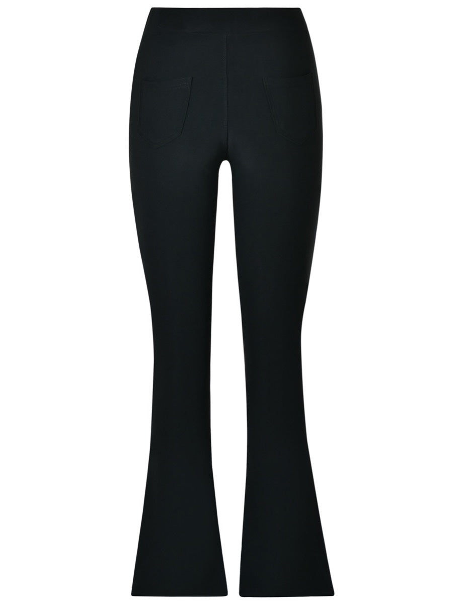 Yu & Me | Flared broek Lulu Zwart