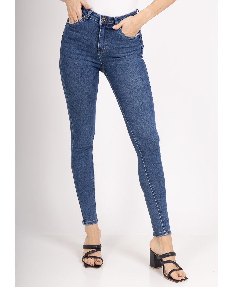 Goodies Skinny jeans Jola in donkerblauw