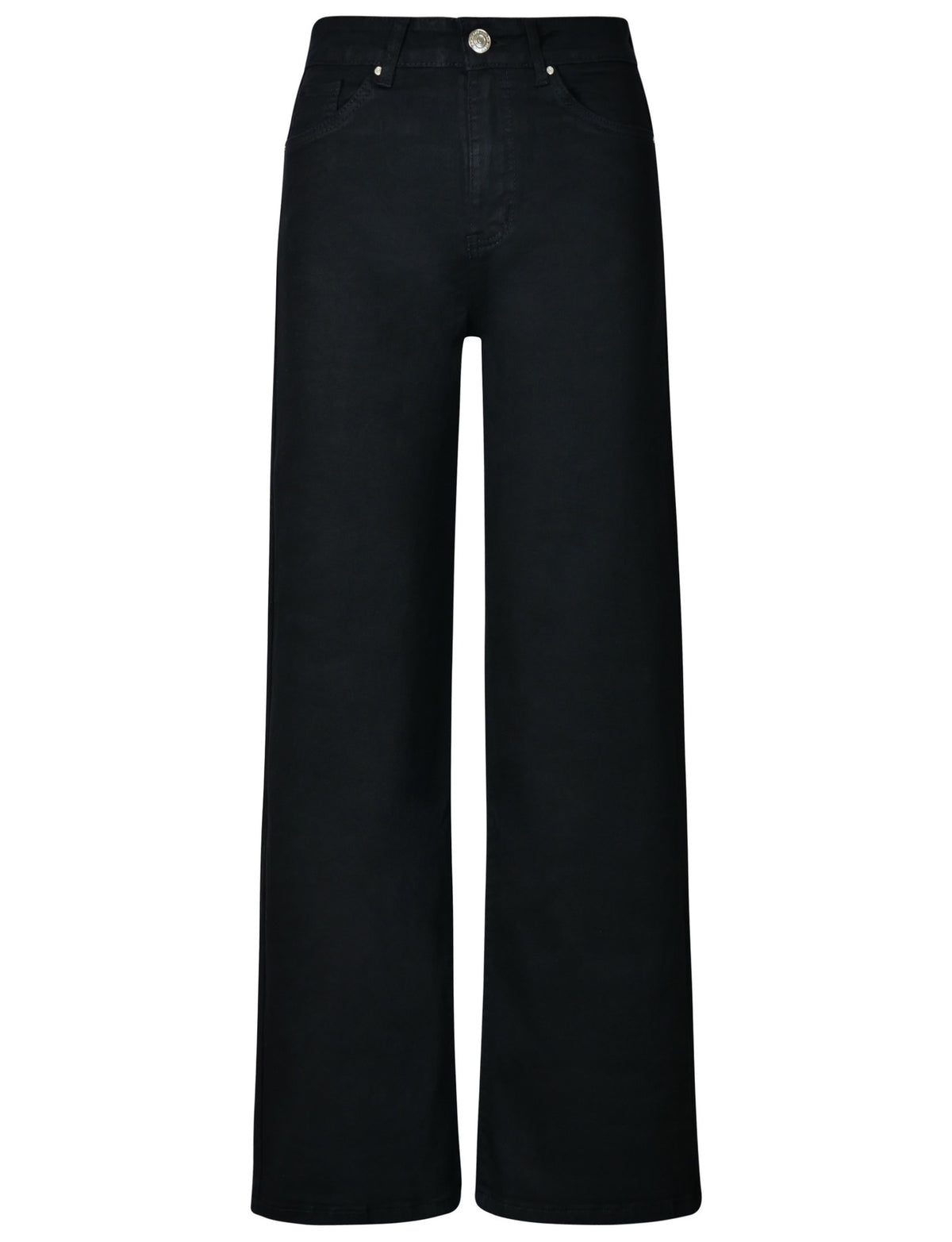 Goodies Wide leg jeans Es-1 in zwart, extra aanzicht 4