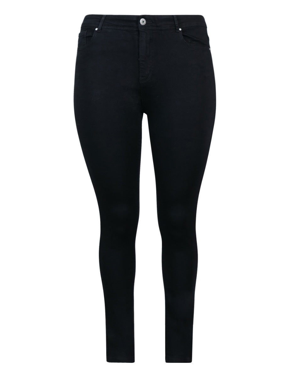 Goodies | Skinny jeans Lou-1 Zwart