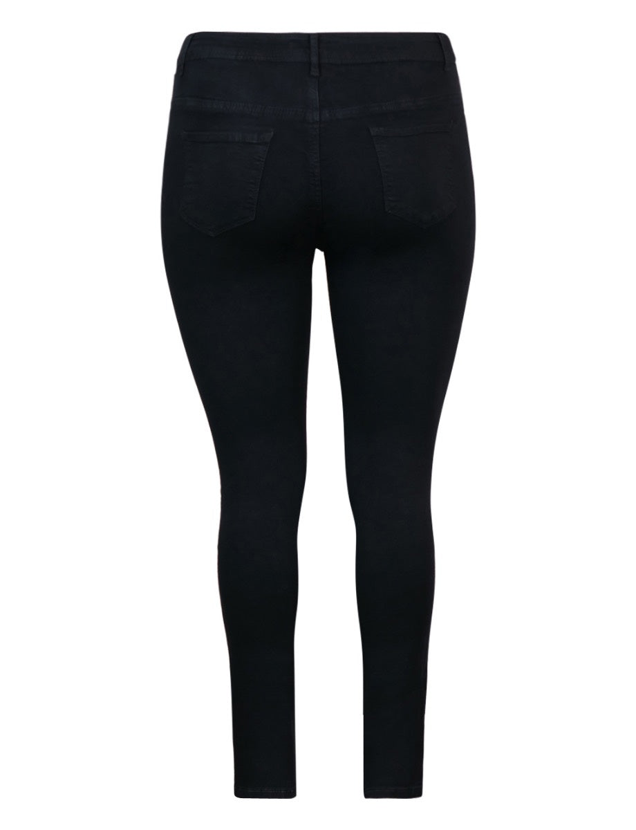 Goodies | Skinny jeans Lou-1 Zwart