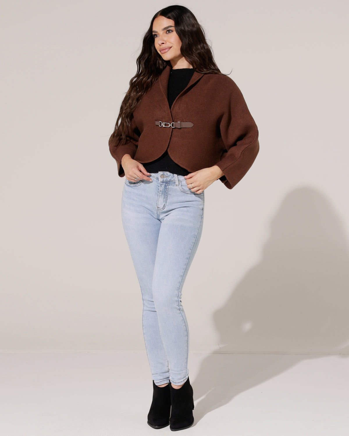 Hello Miss Slim jeans Levie-2 in lichtblauw, extra aanzicht 2