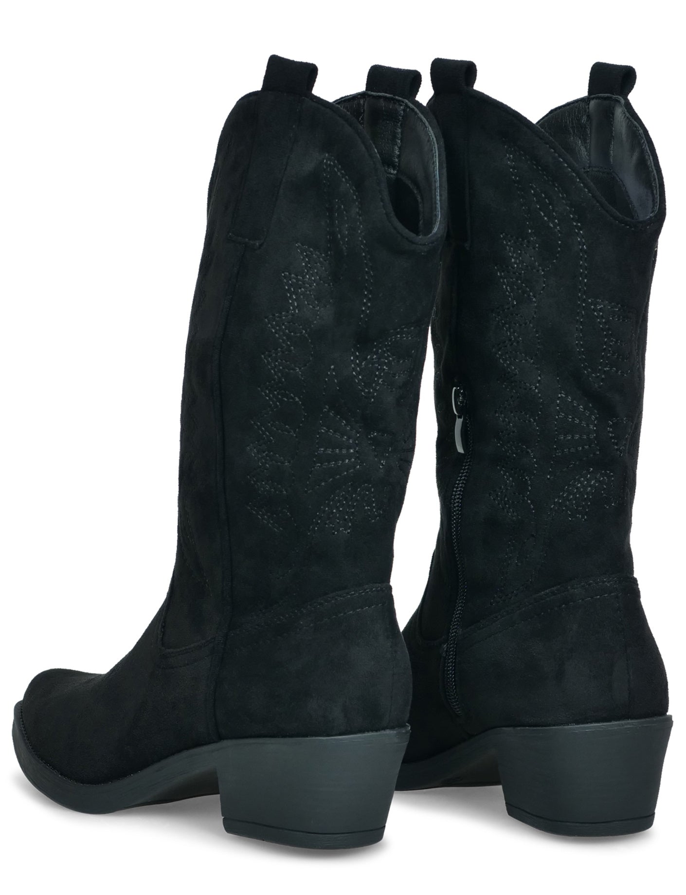 Cowboy Boot Quinn Zwart