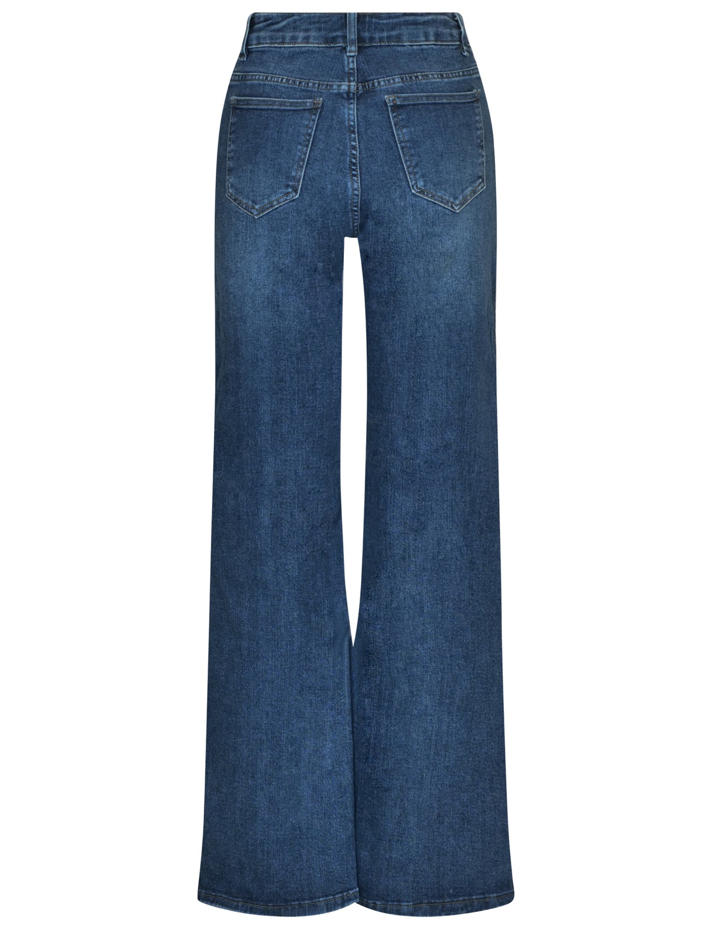 Hello Miss | Wide leg jeans H806-3 Blauw