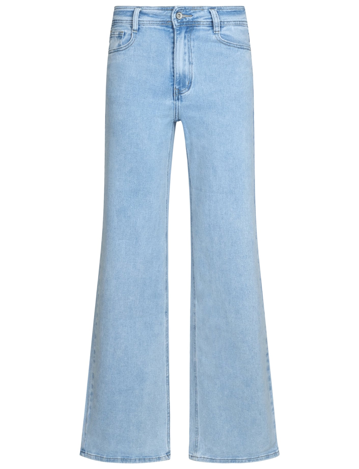 Hello Miss | Wide leg jeans HM6640 Blauw