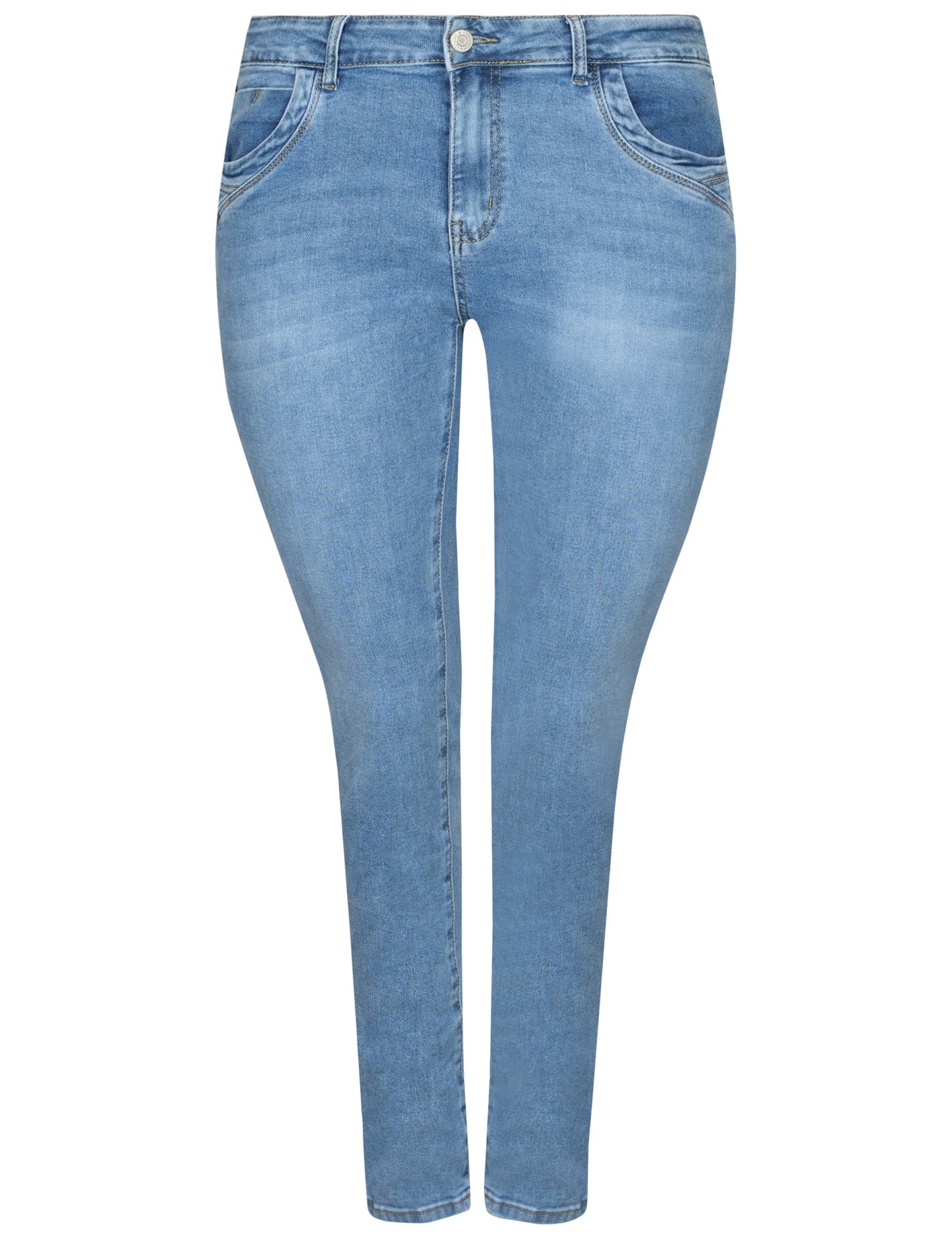 Karostar | Skinny jeans K2712 Blauw