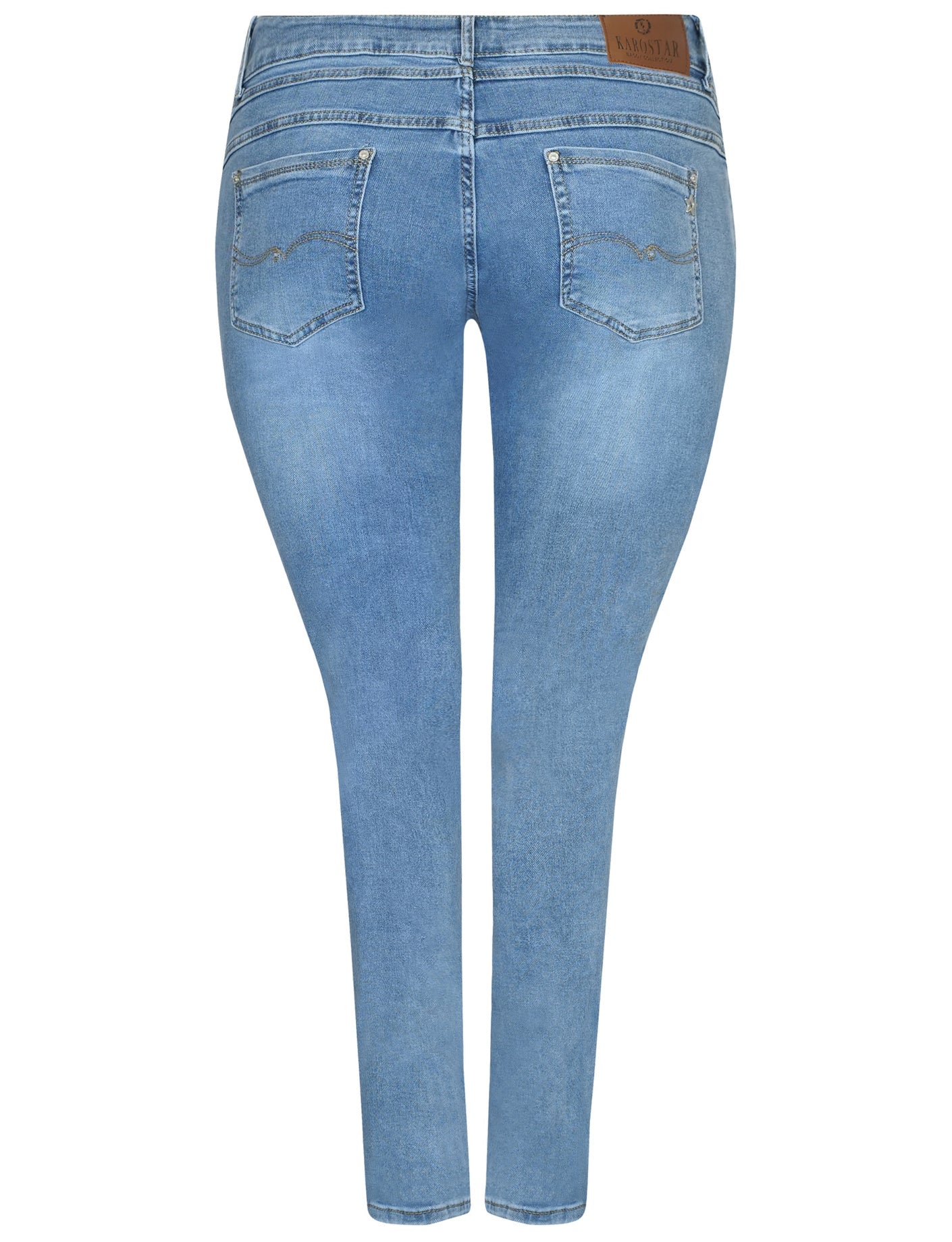 Karostar | Skinny jeans K2712 Blauw