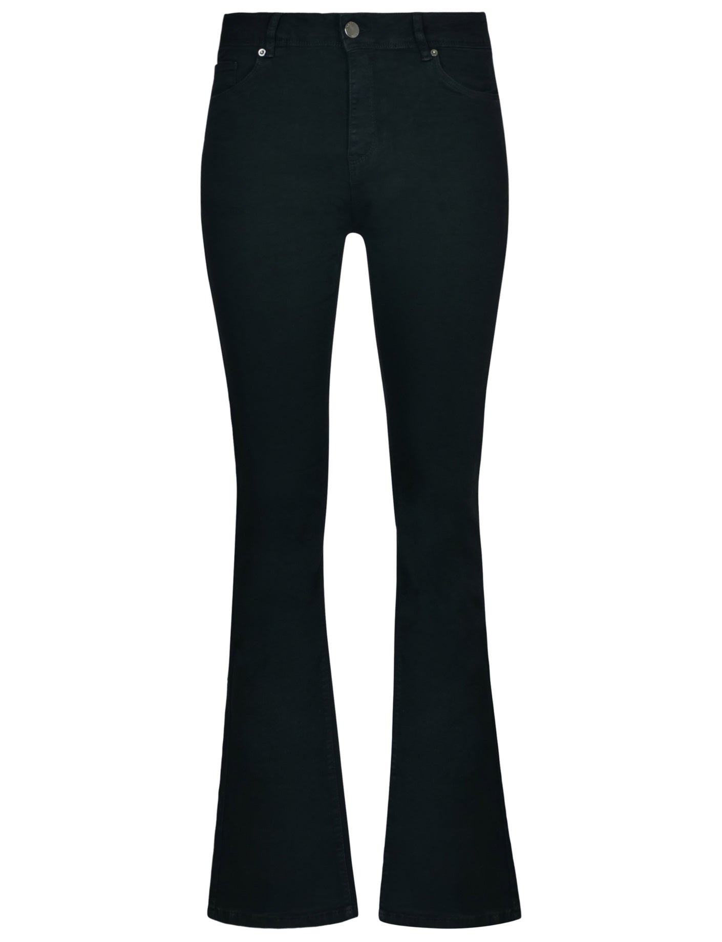 Norfy | Flared jeans Suus Zwart