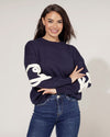 Trui Smiley Donkerblauw
