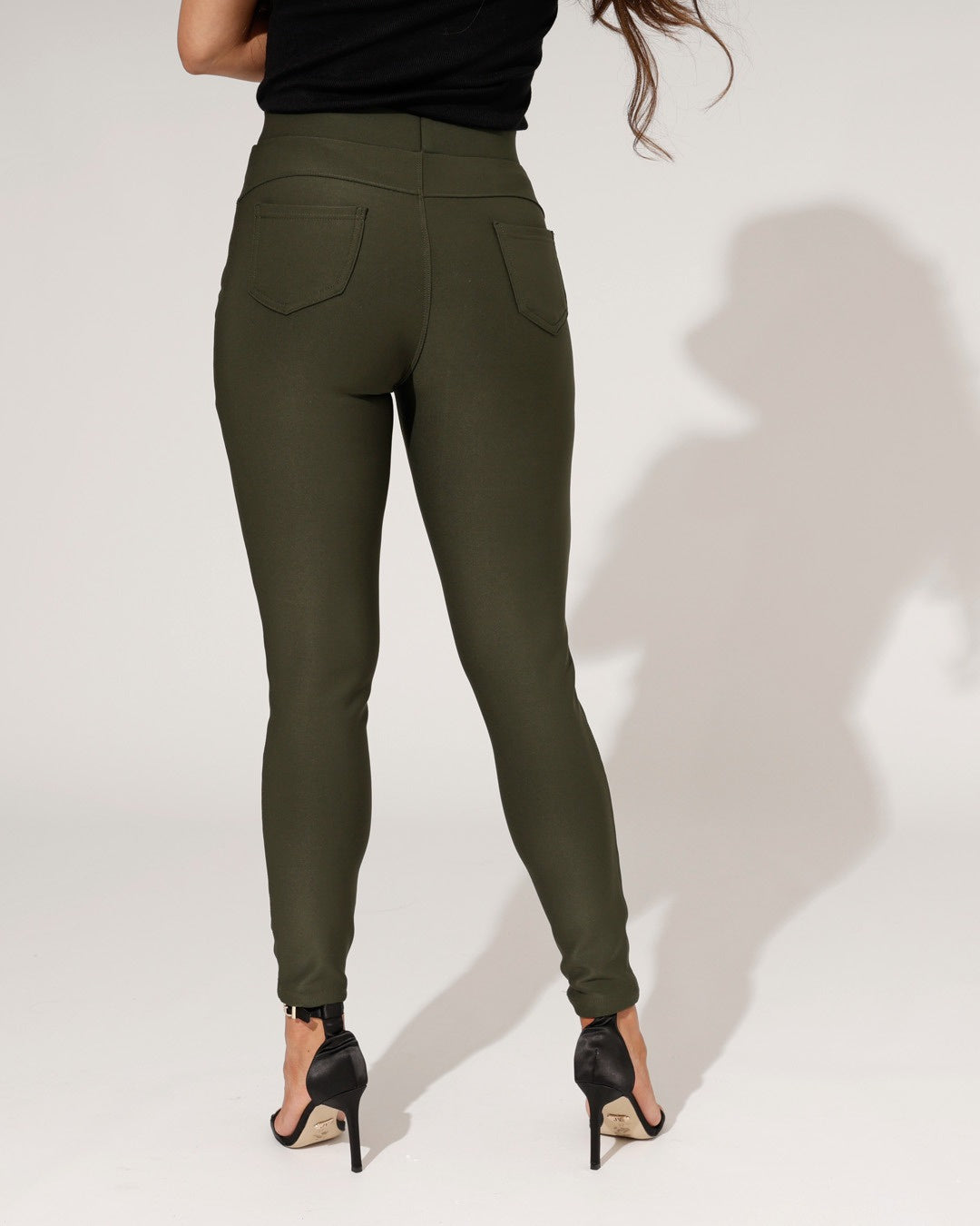 Broek Tess Donkergroen