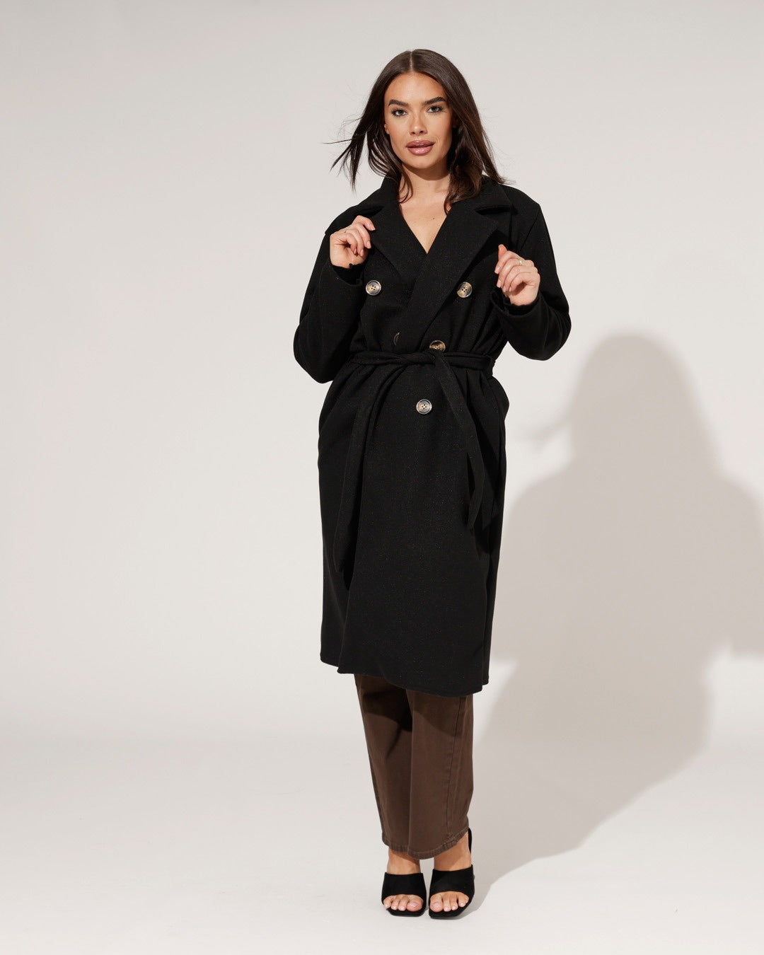 Trenchcoat Tilly Zwart