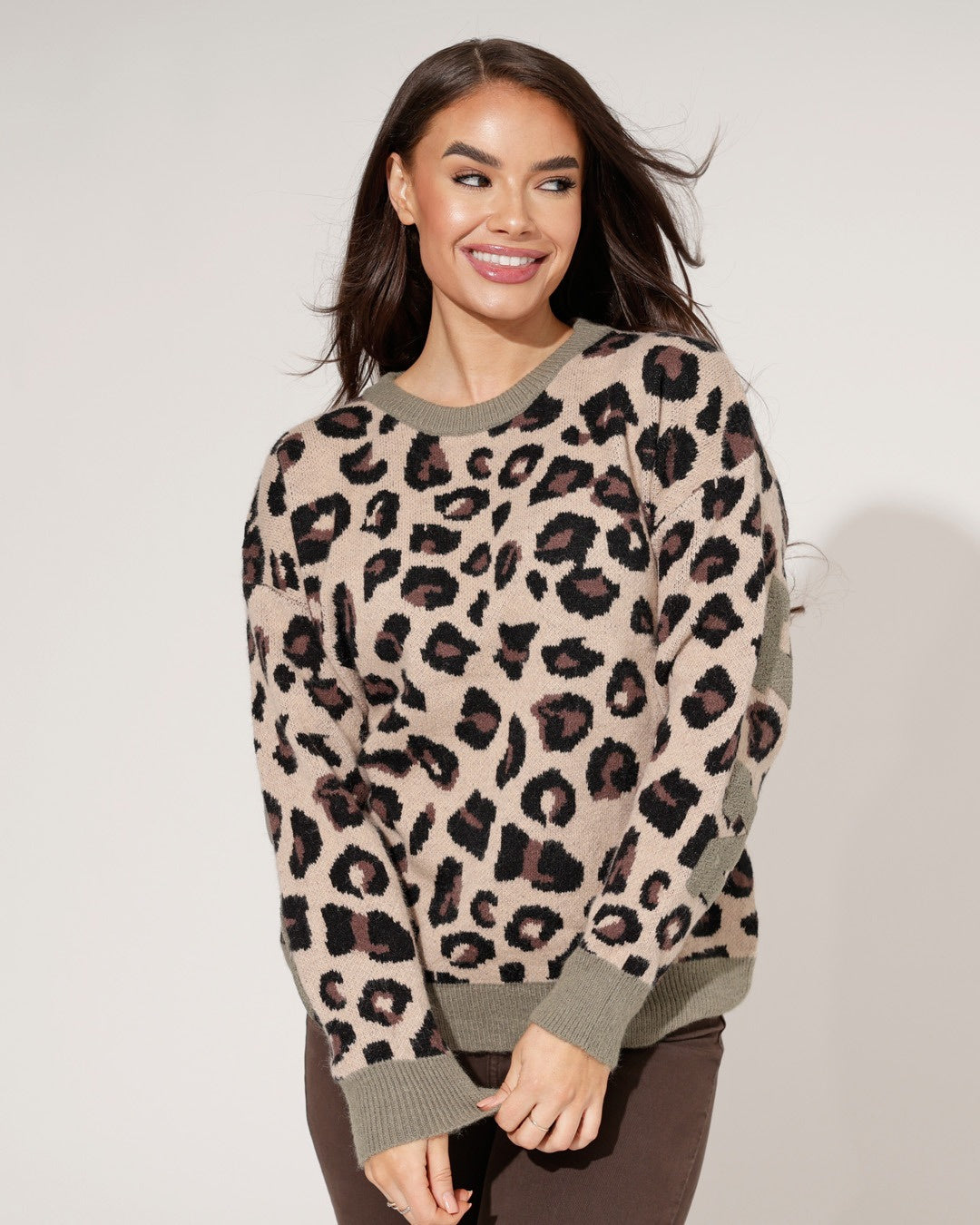 Trui Panter New York Groen