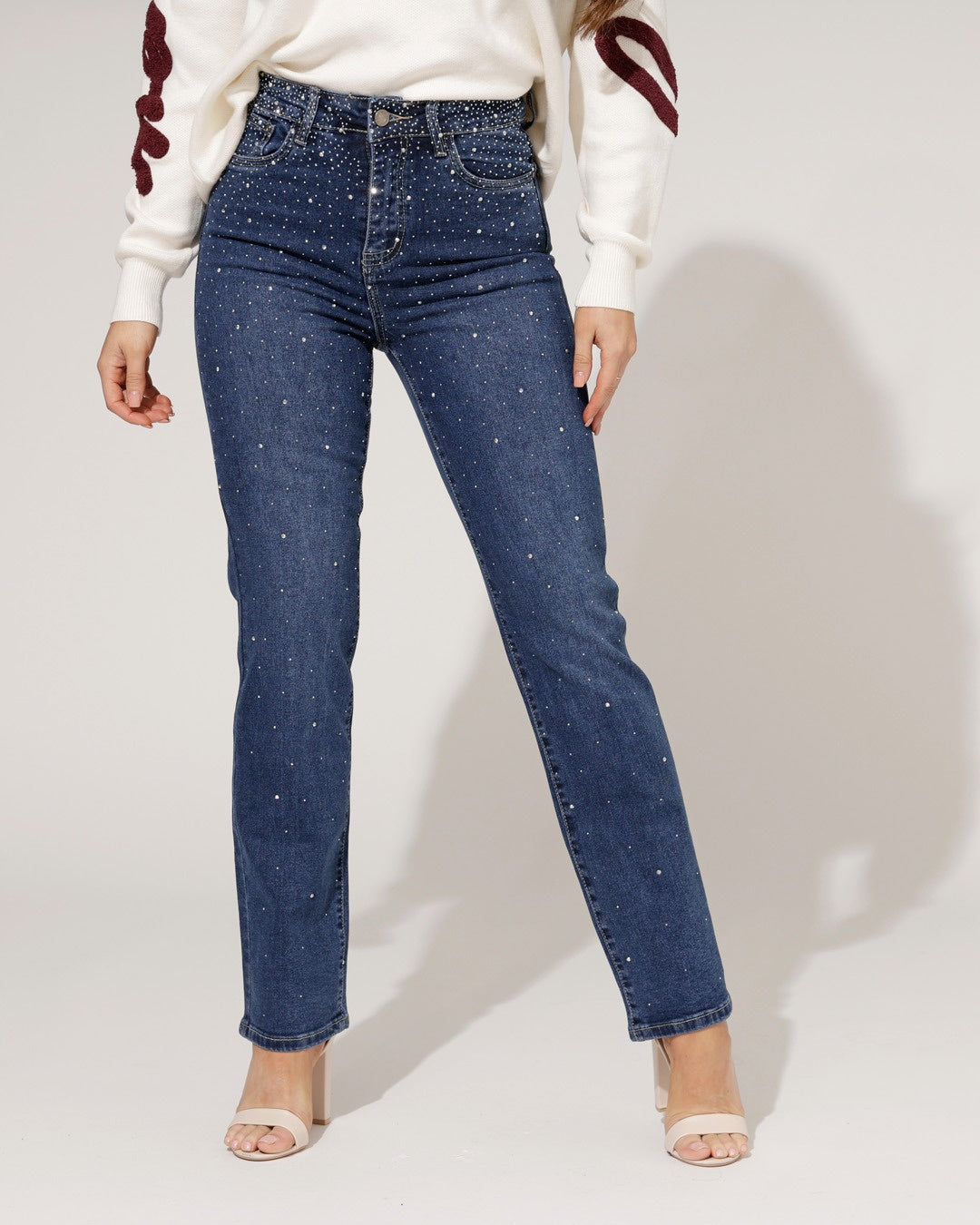 Ana & Lucy | Straight jeans Lola Blauw