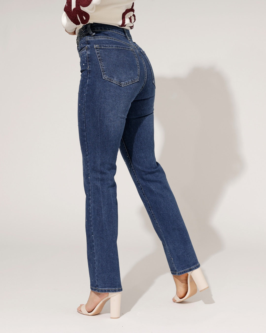 Ana & Lucy | Straight jeans Lola Blauw
