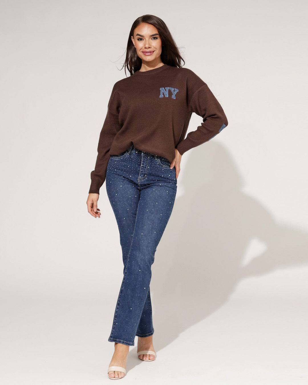Ana & Lucy | Straight jeans Lola Blauw