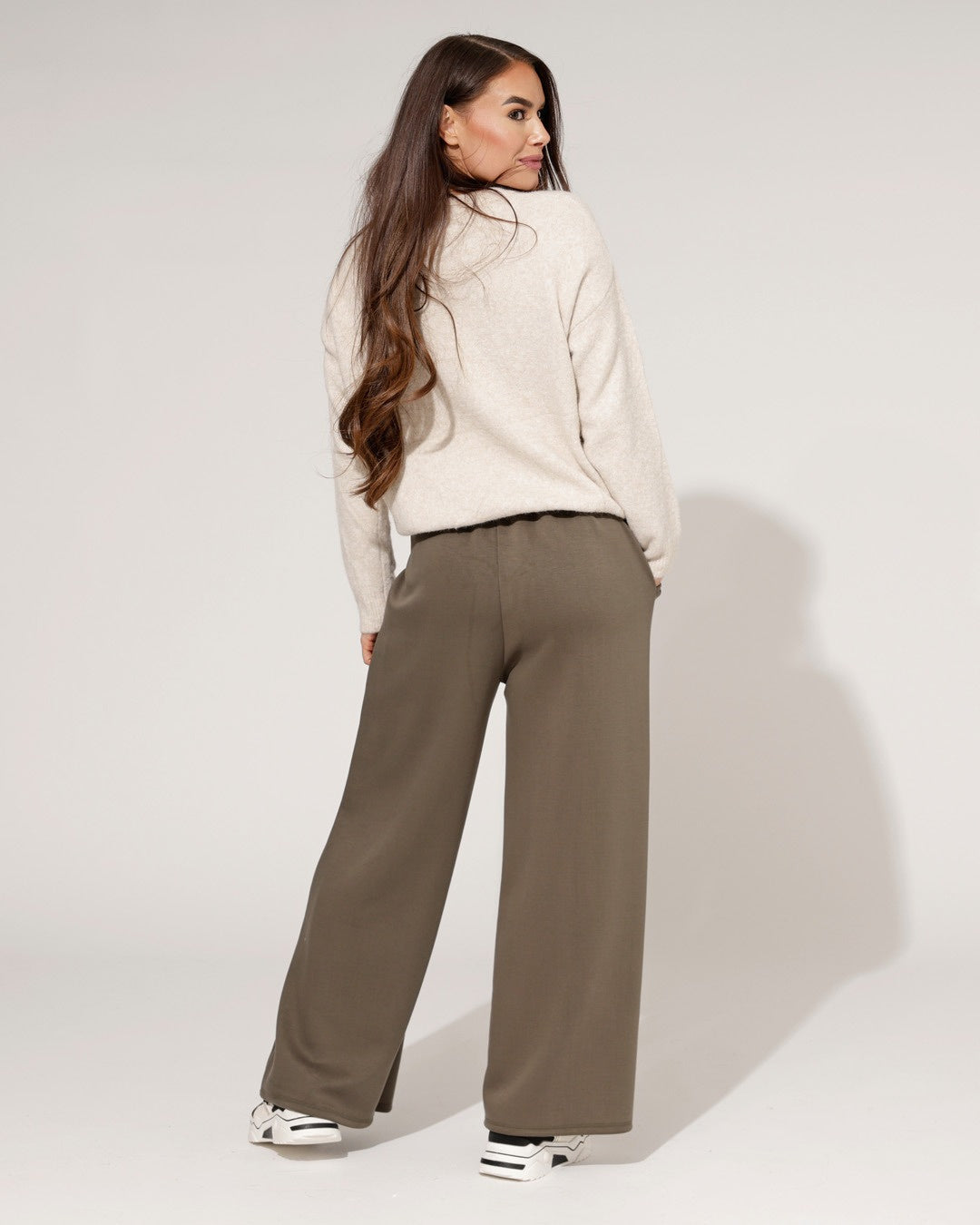 Broek Mira Donkergroen