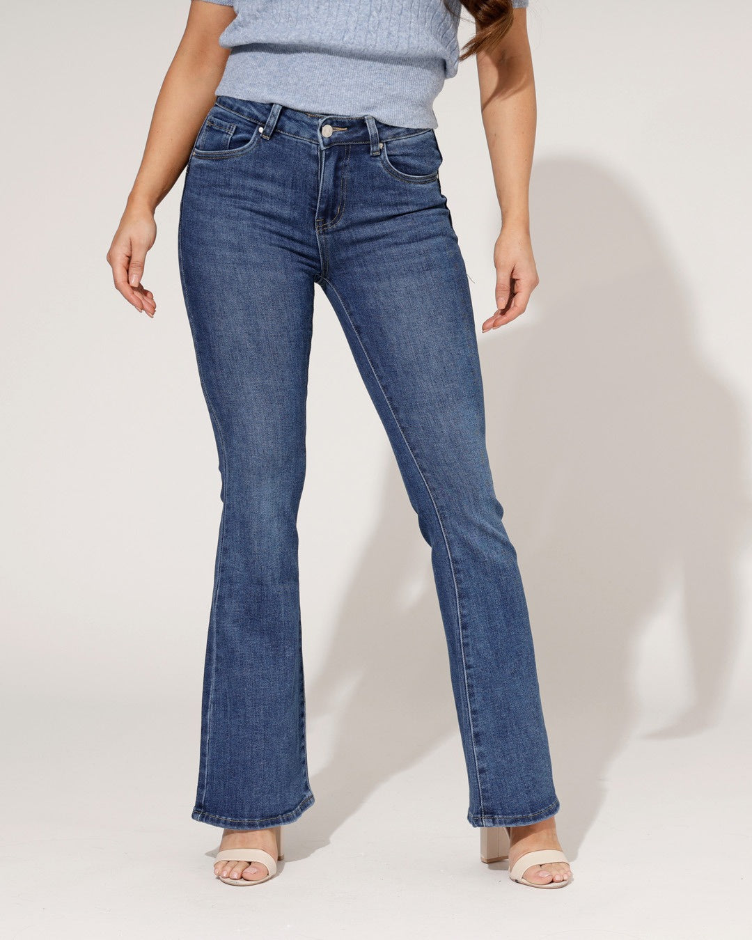 Goodies | Flared jeans Annu Blauw
