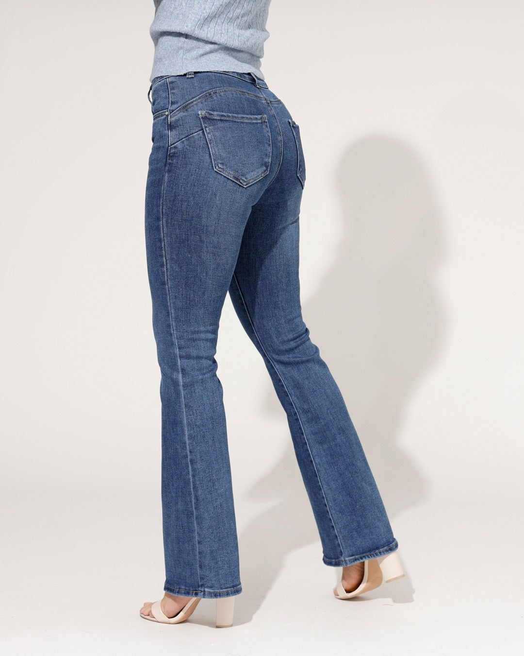 Goodies | Flared jeans Annu Blauw