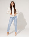 Hello Miss | Mom jeans Savvy-2 Blauw