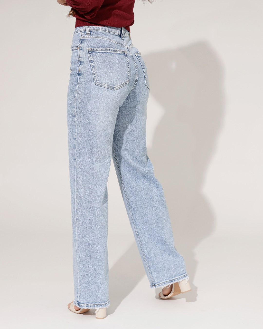 Queen Hearts | Wide leg, Straight jeans Jill Blauw