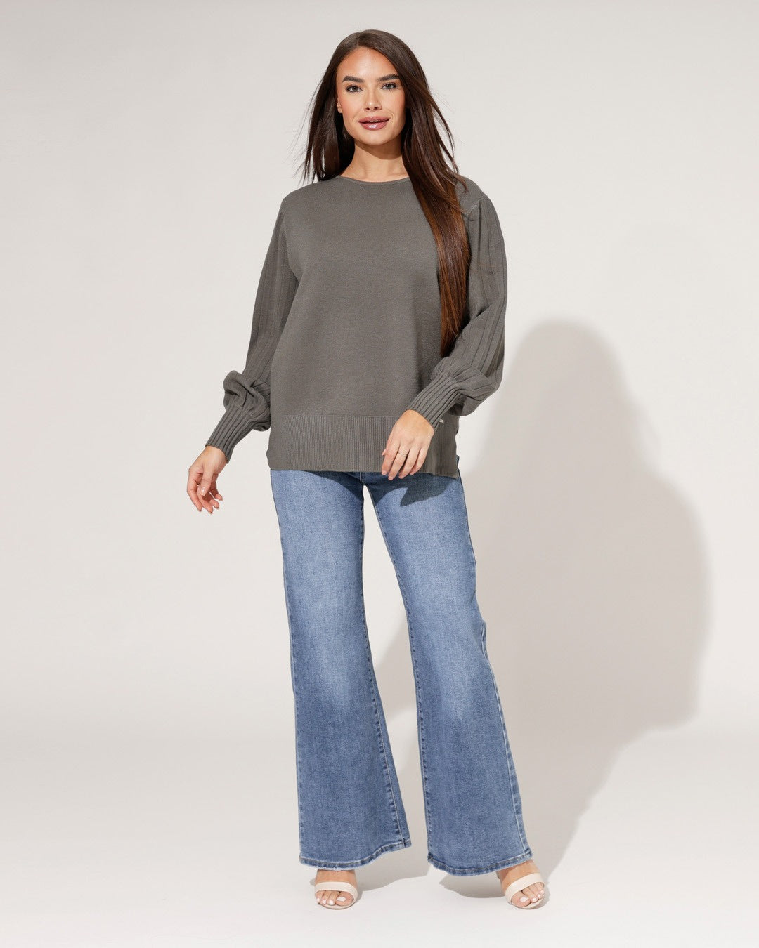 Hello Miss | Wide leg jeans Kimber Blauw
