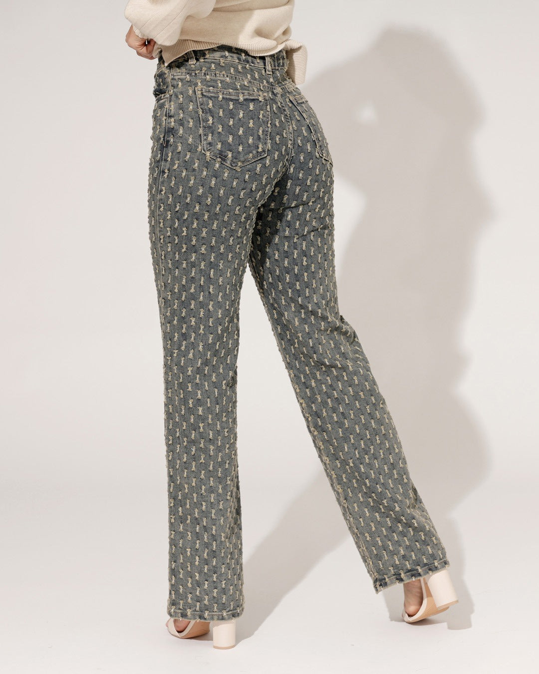 Hello Miss | Wide leg jeans Janey-9 Bruin