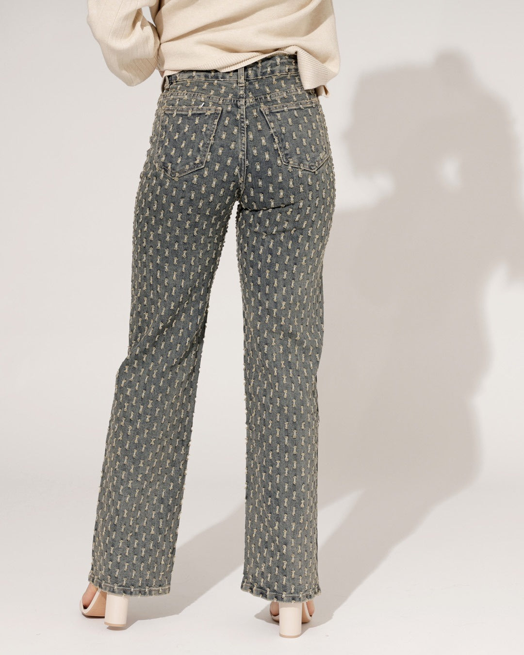 Hello Miss | Wide leg jeans Janey-9 Bruin