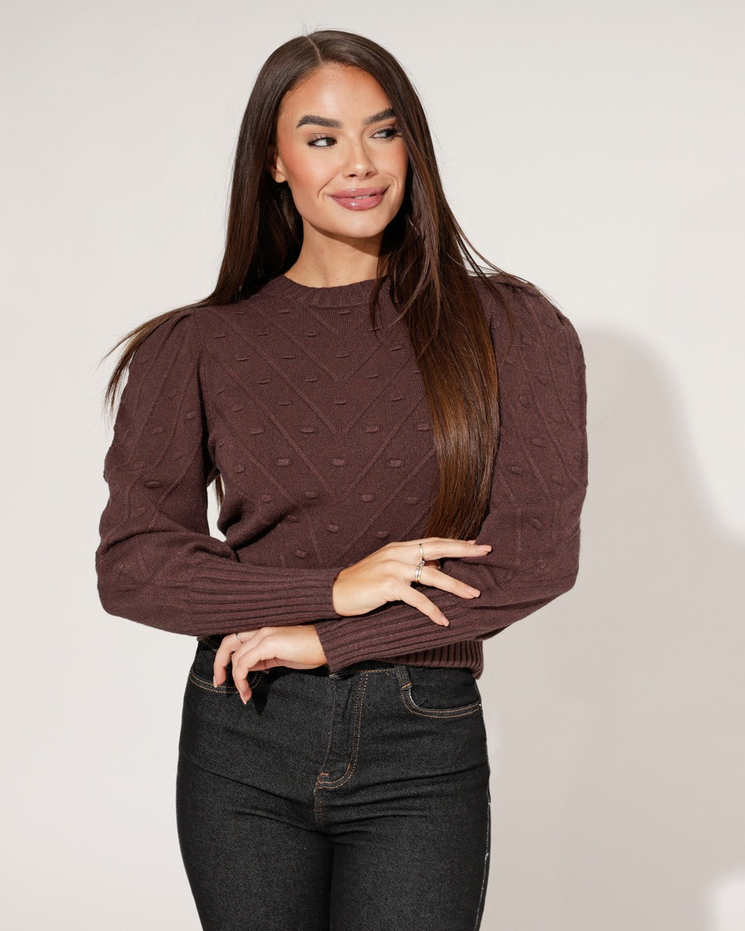 Top Kelley Donkerbruin