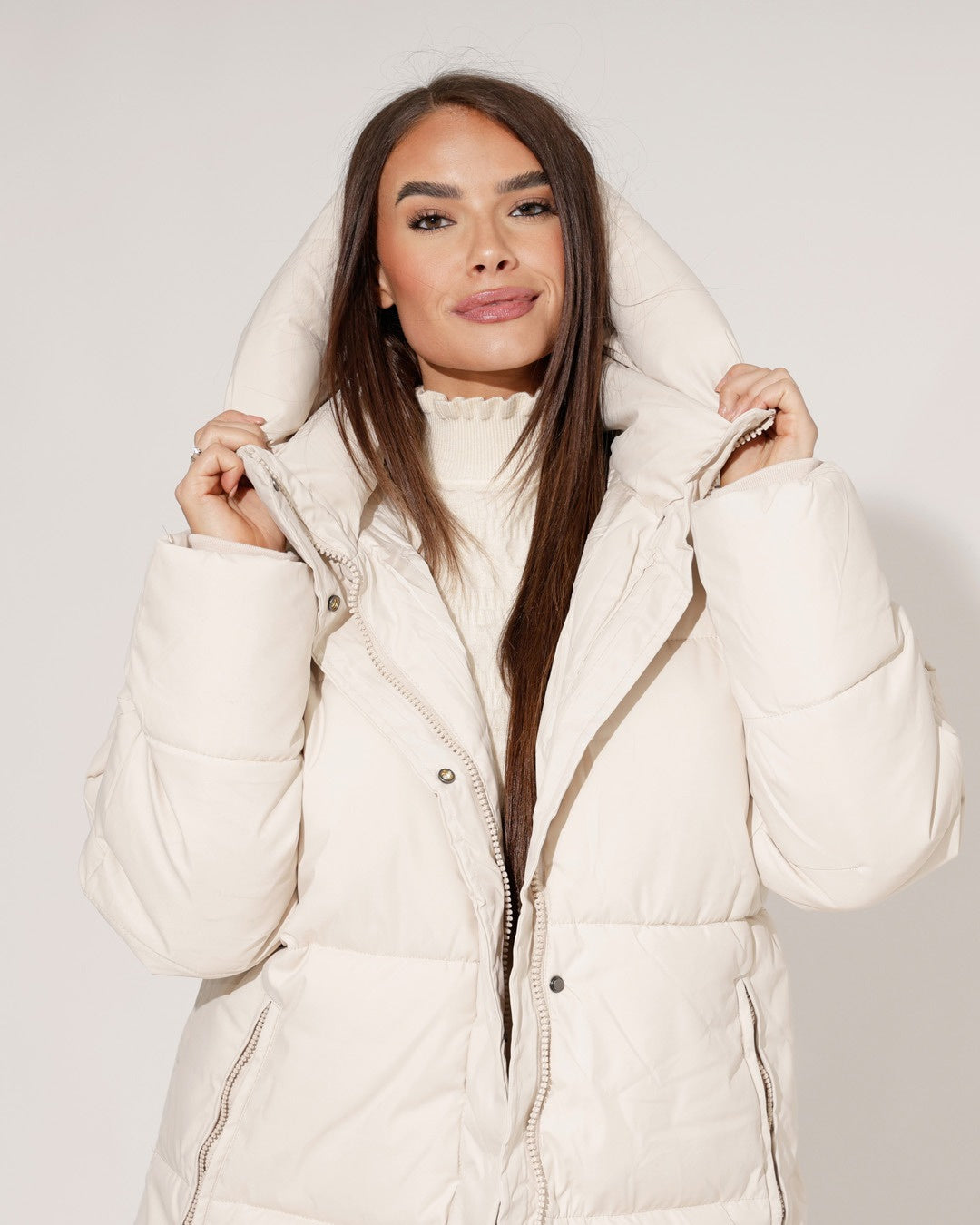 Puffer jas Amelia Roomwit