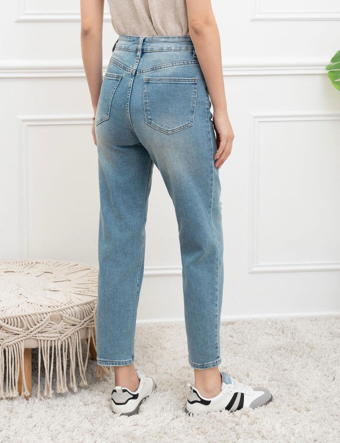 Folyrose | Mom jeans Molly Blauw