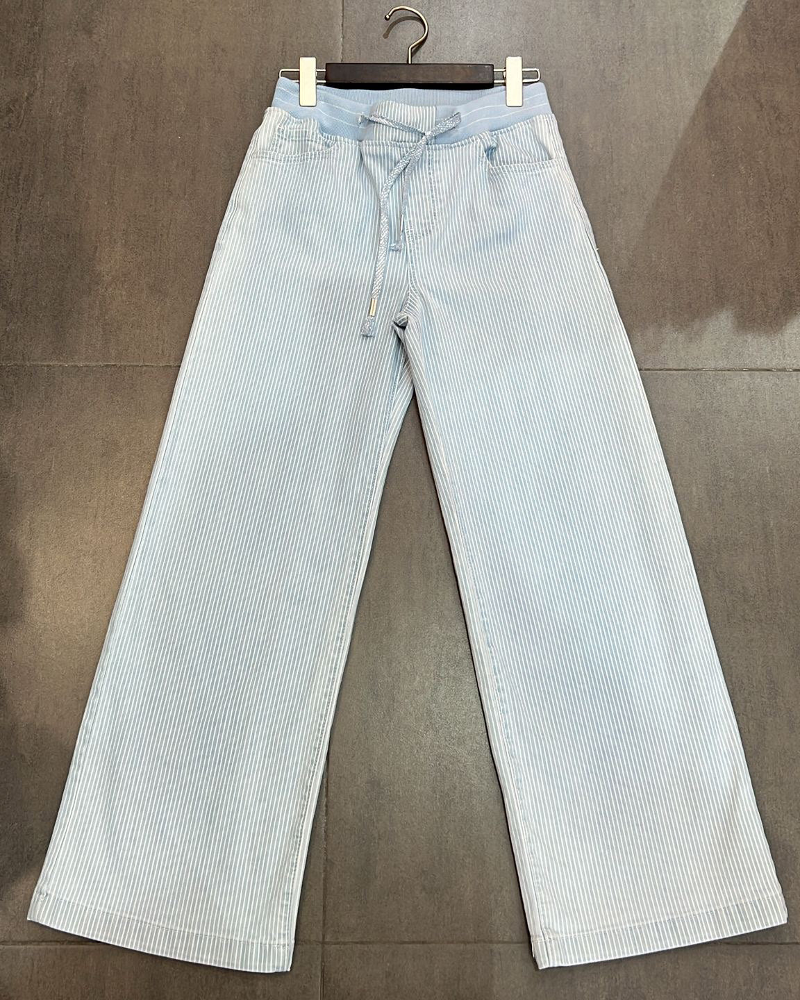 ZAC & ZOE | Wide leg jog jeans Ruby-N Lichtblauw