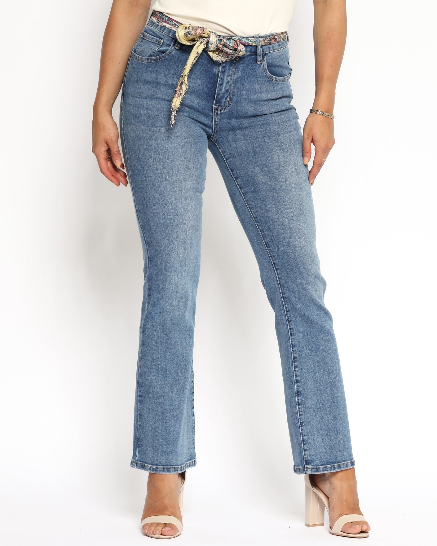 ZAC & ZOE | Flared jeans 3252 Blauw