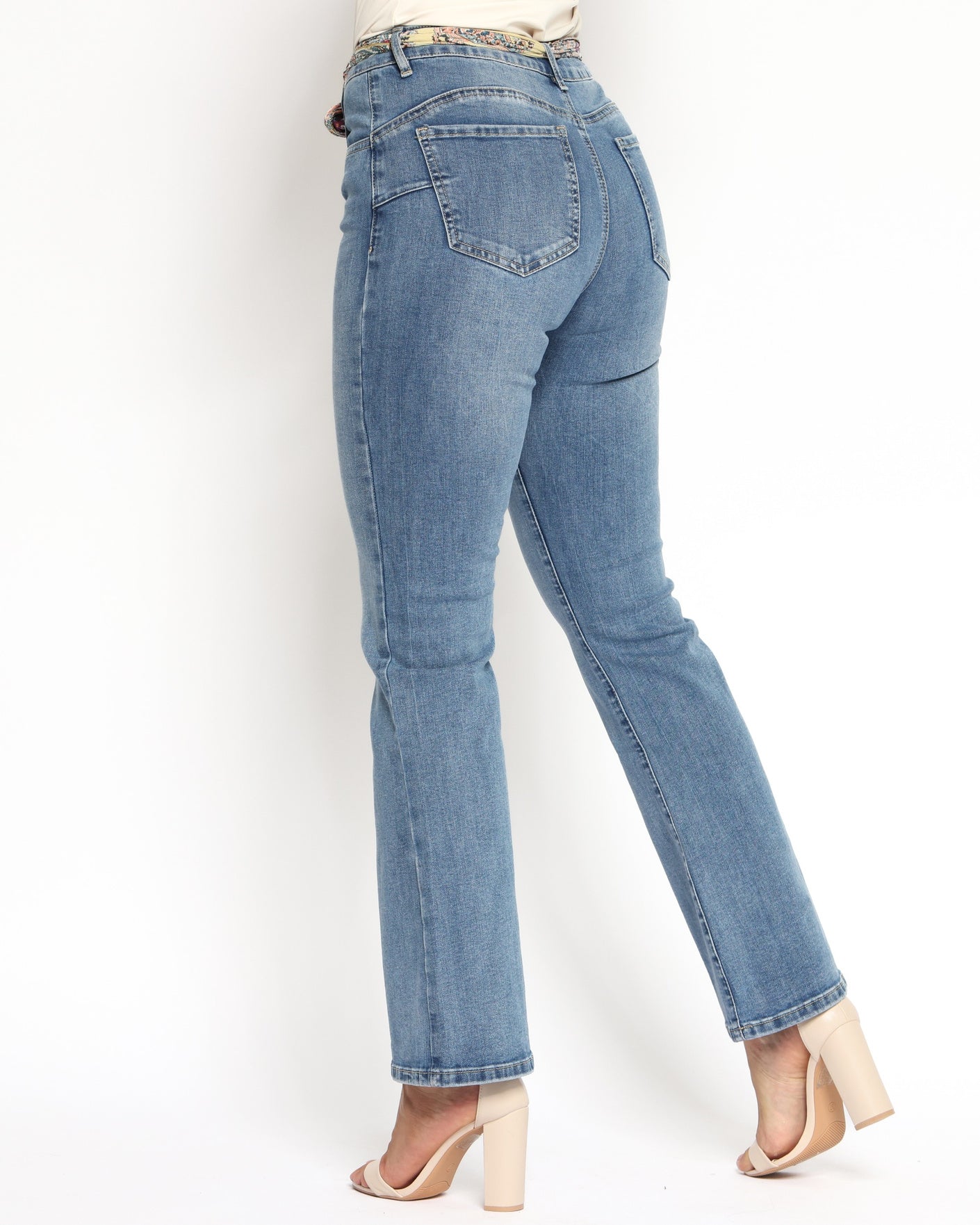 ZAC & ZOE | Flared jeans 3252 Blauw