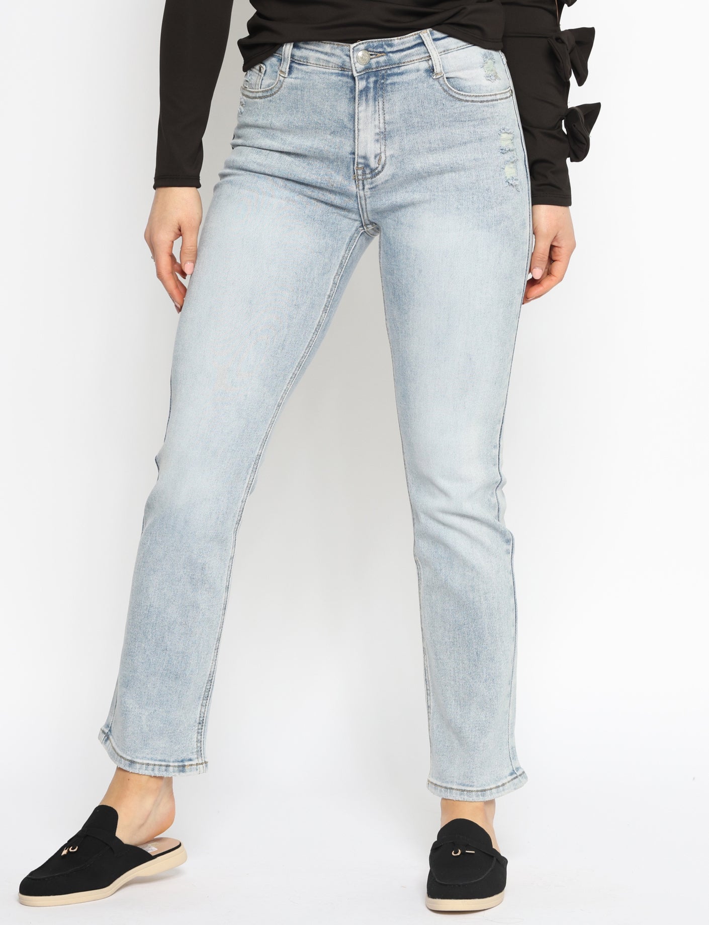 Folyrose | Straight jeans Sissy Blauw
