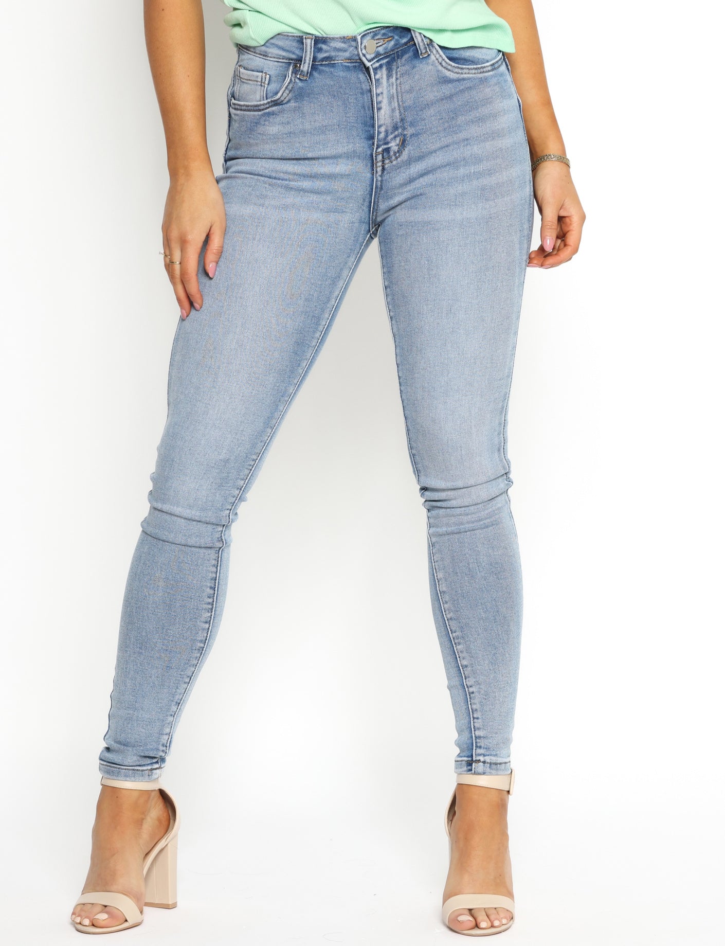 Goodies | Skinny jeans Kimmie Blauw