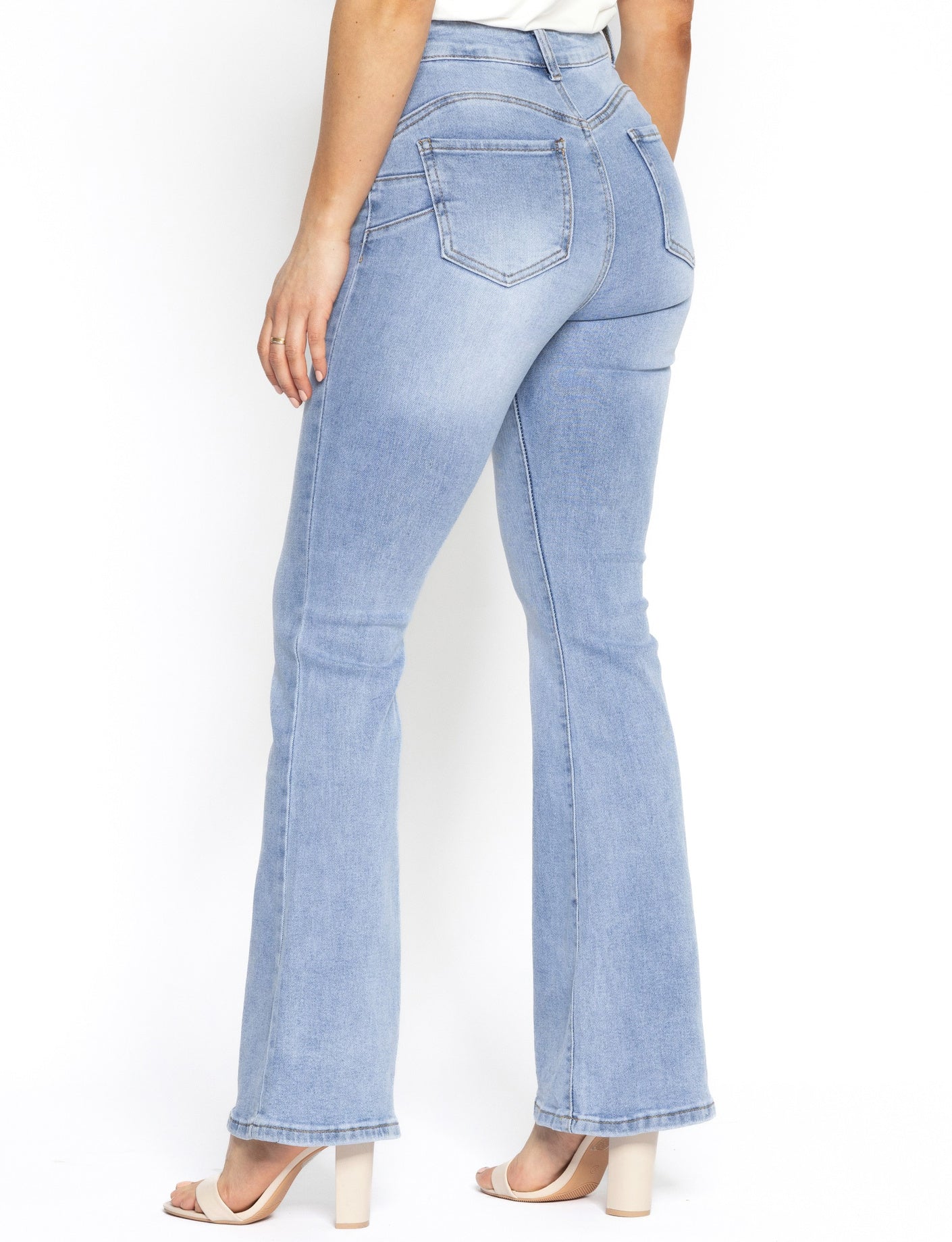 Goodies | Flared jeans Luna Lichtblauw