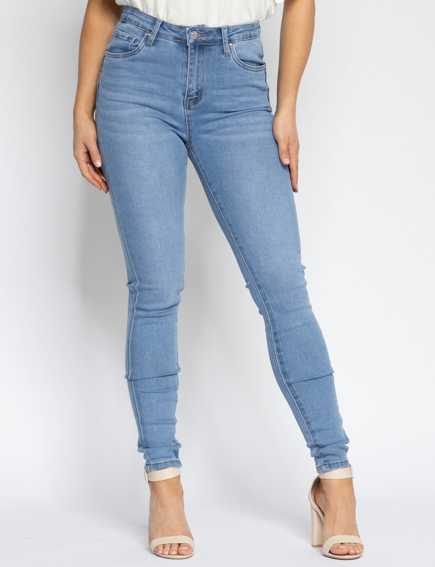 Goodies | Skinny jeans Liv Blauw