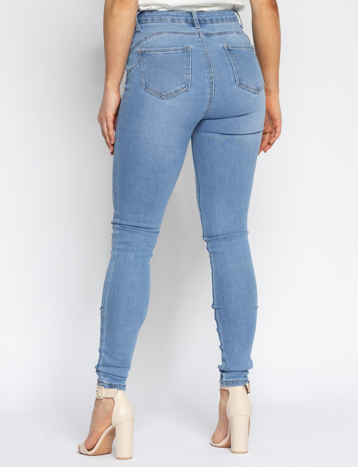 Goodies | Skinny jeans Liv Blauw