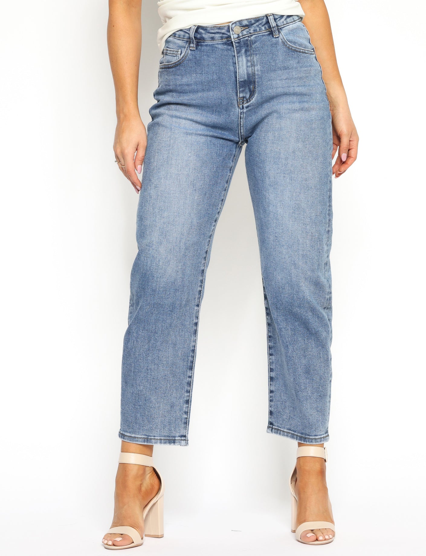 Hello Miss | Balloon jeans Charly Blauw