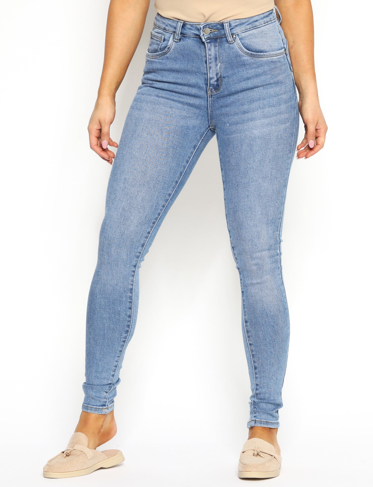 Goodies | Skinny jeans Rowie Blauw