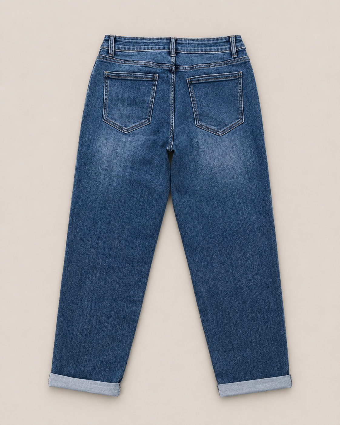 Hello Miss | Mom jeans Mona-2 Donkerblauw