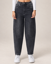 Hello Miss | Ballon jeans Mira-3 Donkergrijs