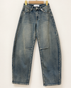 Queen Hearts | Barrel jeans Kyra-10 Donkerblauw // PRE-ORDER