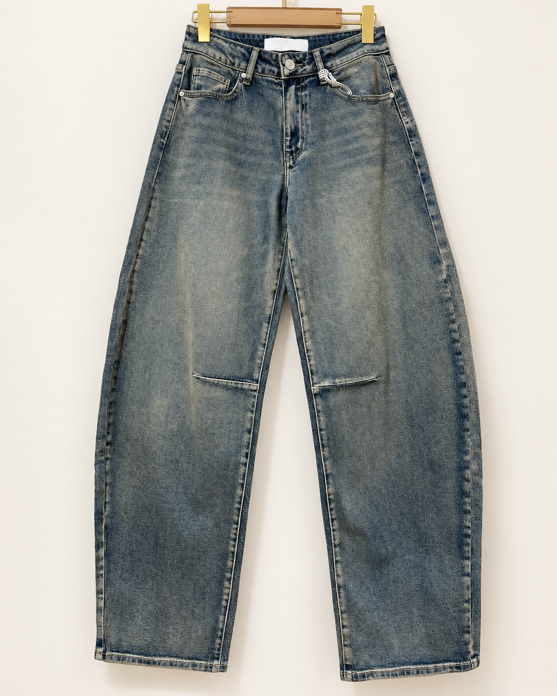 Queen Hearts | Barrel jeans Kyra-10 Donkerblauw // PRE-ORDER
